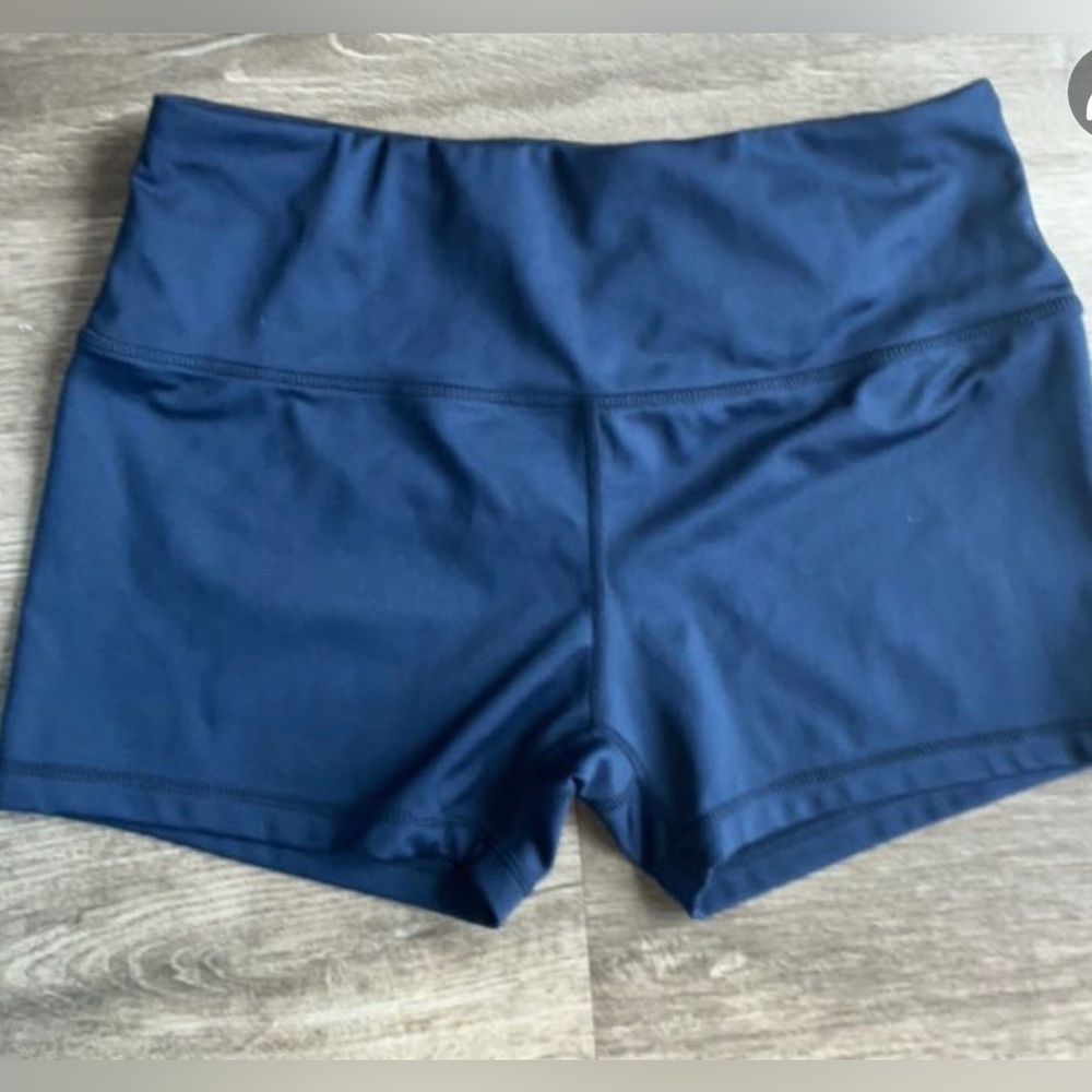 navy spandex